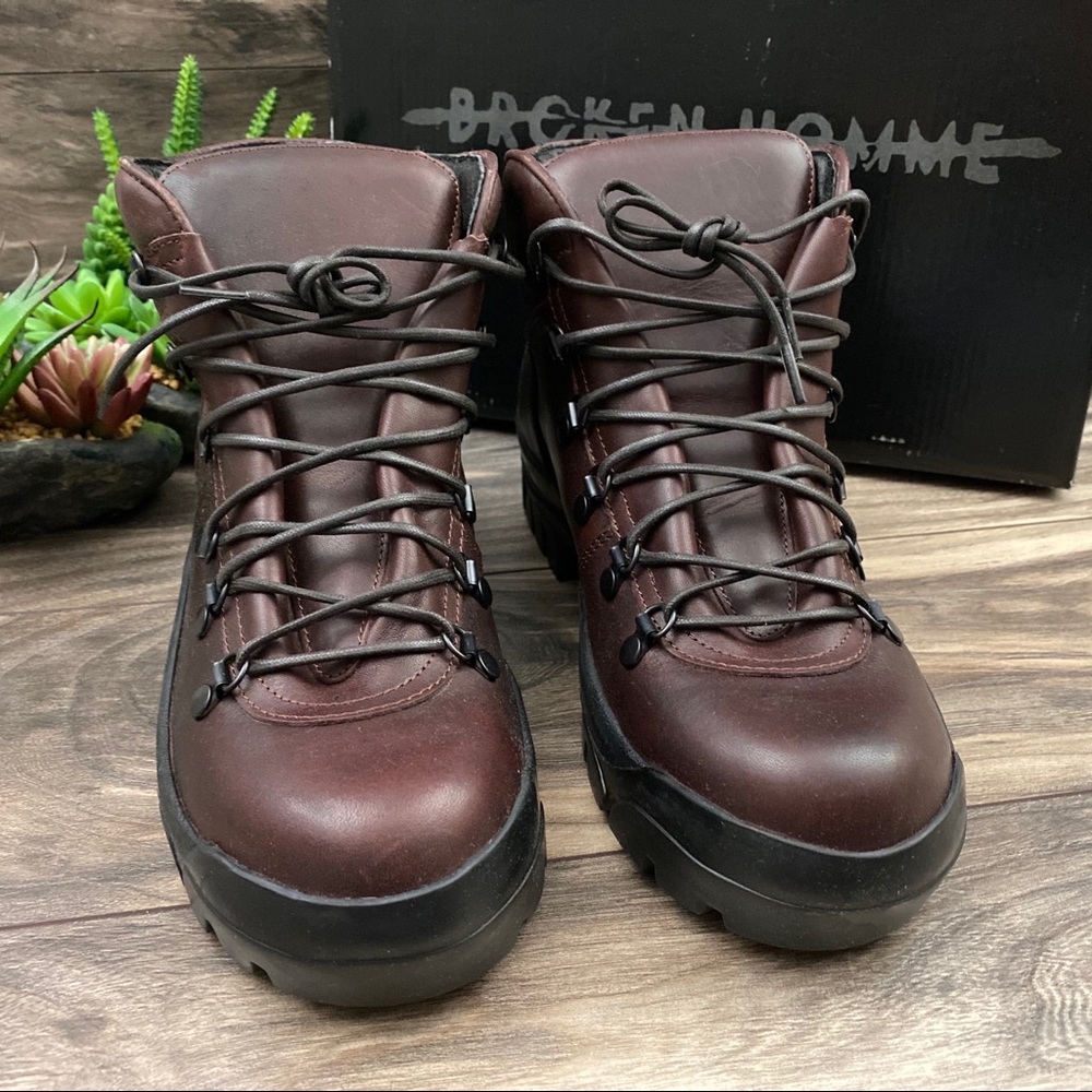 NIB Broken Homme Weber Desert Combat Leather Boot - Picture 6 of 12